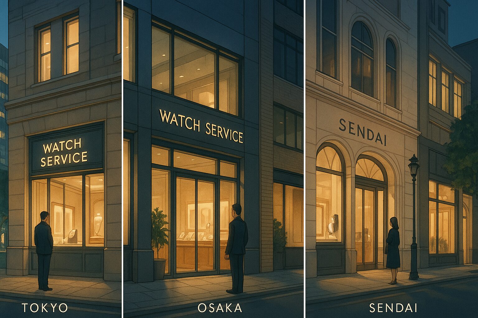東京・銀座、大阪・仙台のカルティエ修理店
