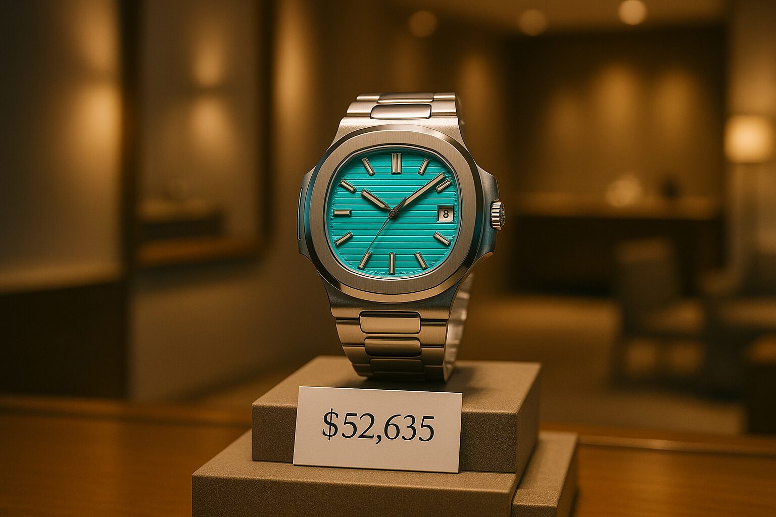 ノーチラス・Tiffanyの定価はいくら?