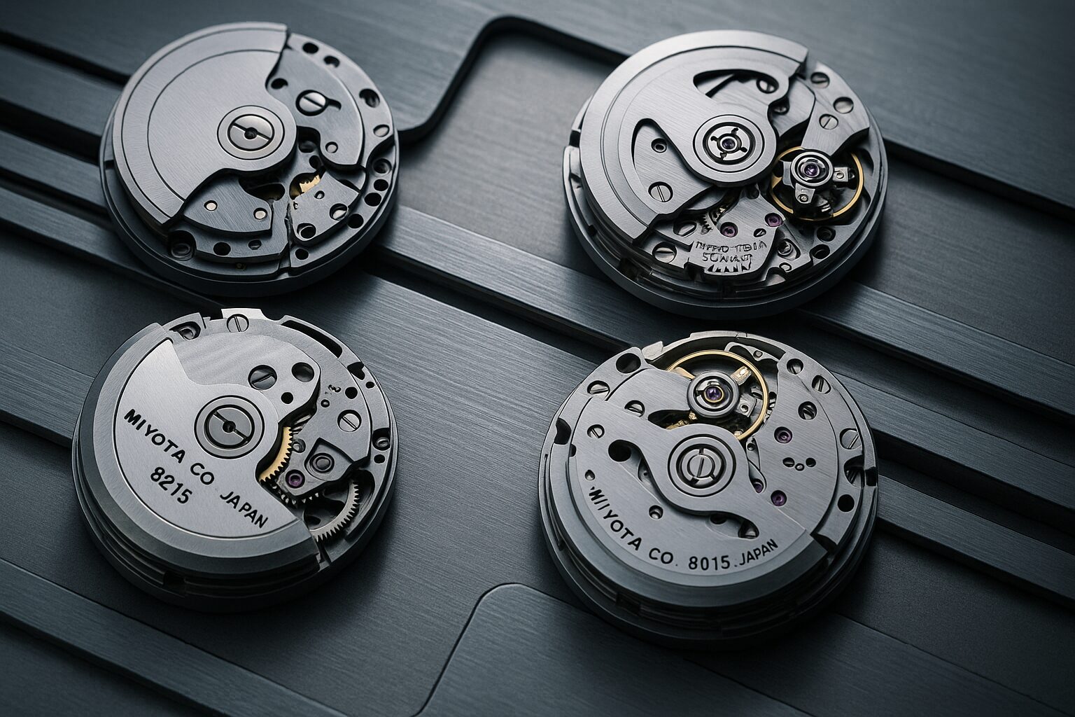 ミヨタムーブメントの搭載モデルを比較