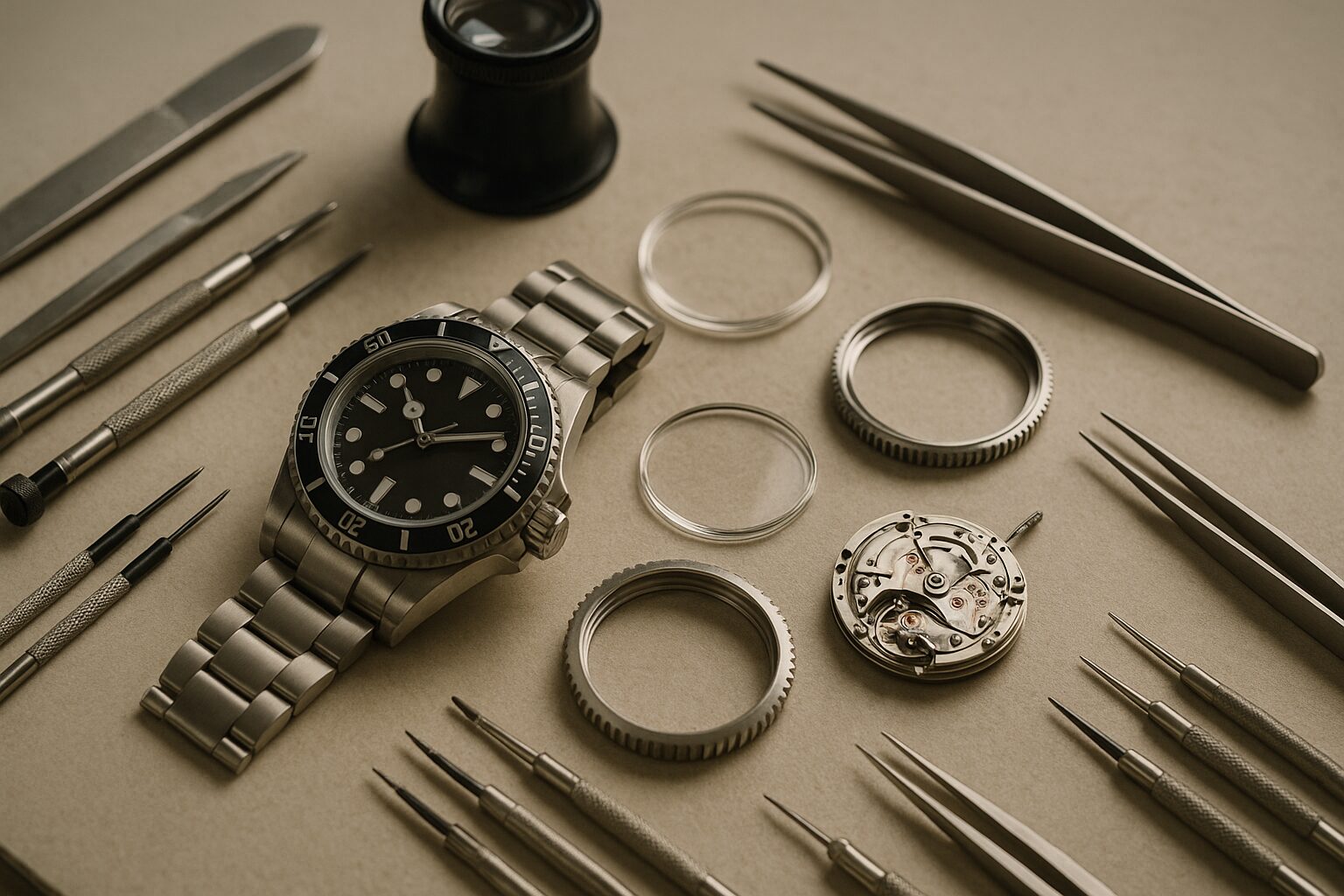 ロレックスを自分でガラス交換⁈の基本と注意点
