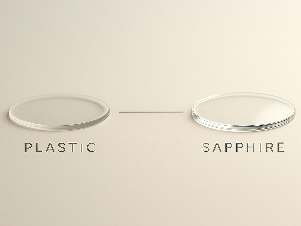 サファイアガラスはいつから採用されたのか