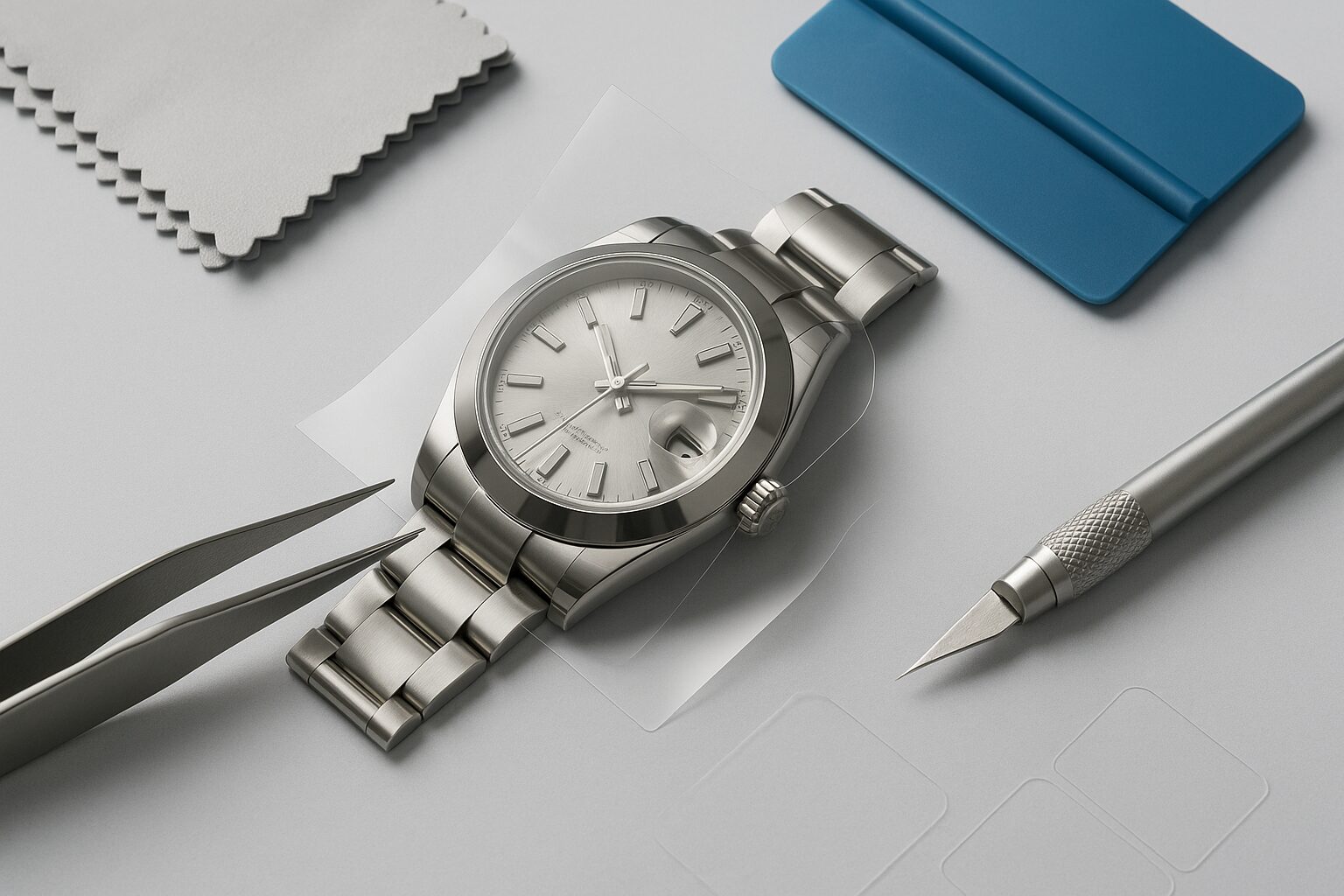 保護フィルムを貼る際の施工手順の基本