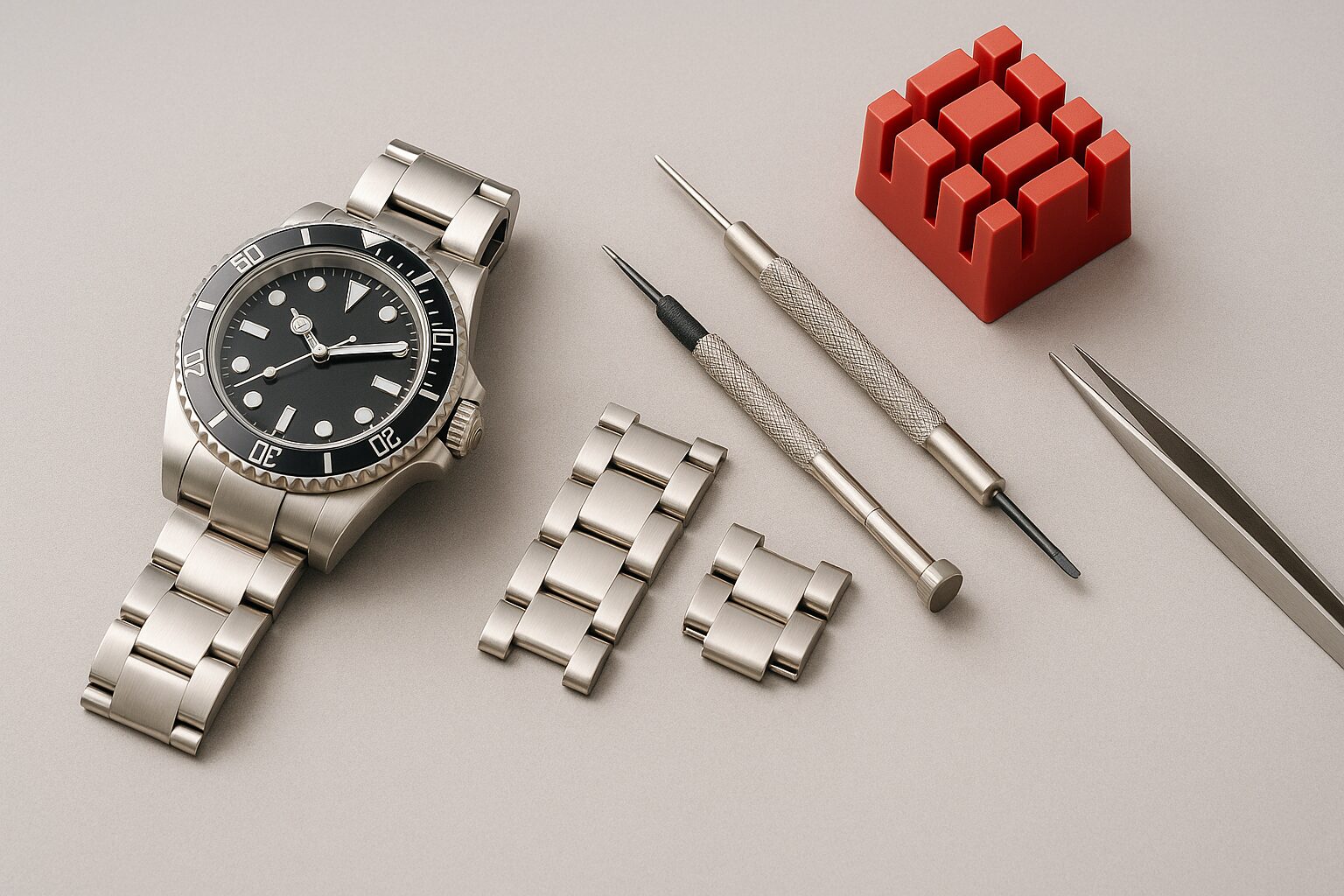 ロレックスのコマ調整を自分で安全かつ正確に進める手順