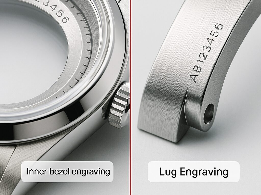 刻印位置変更の注意点