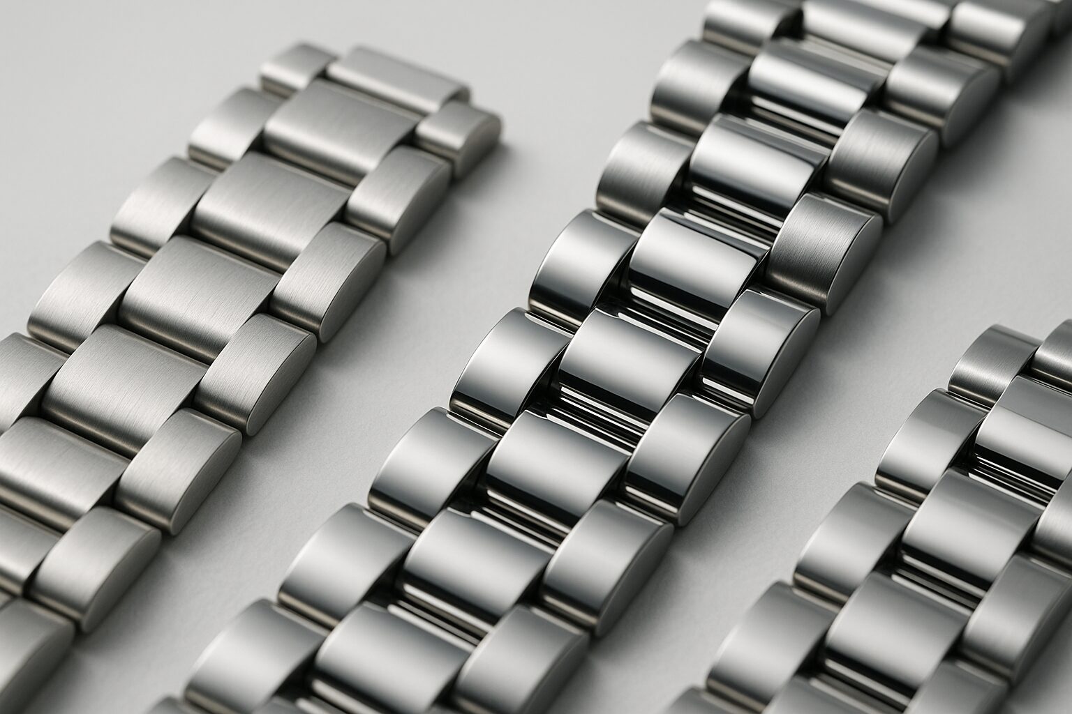 シリアルナンバーがないロレックスとブレスレット重量・仕上げの関係