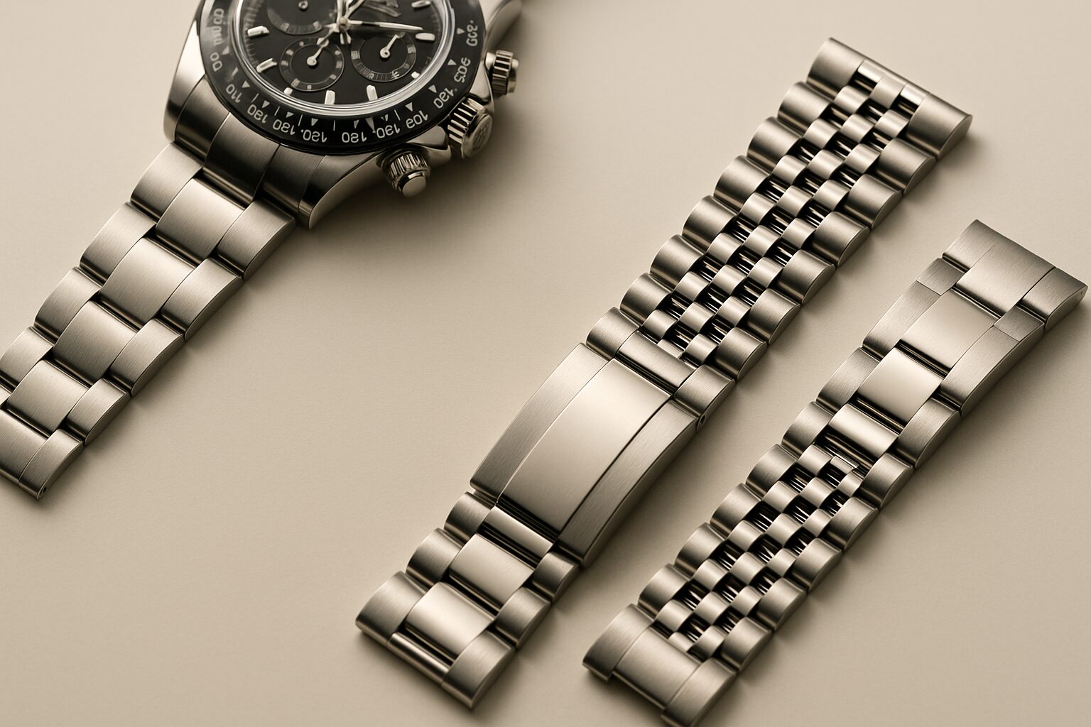 デイトナに合うブレス選択の視点