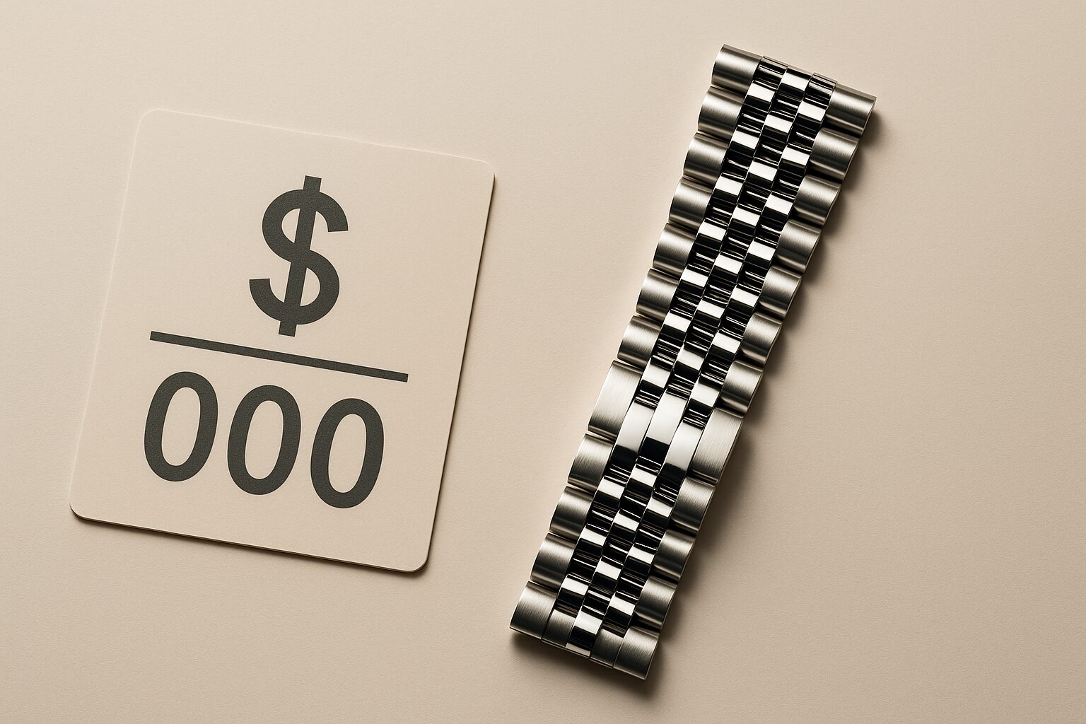 ジュビリーブレスの定価を確認する