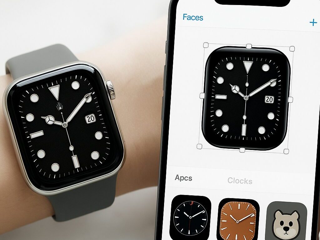 Clockologyでロレックス風文字盤を設定する手順