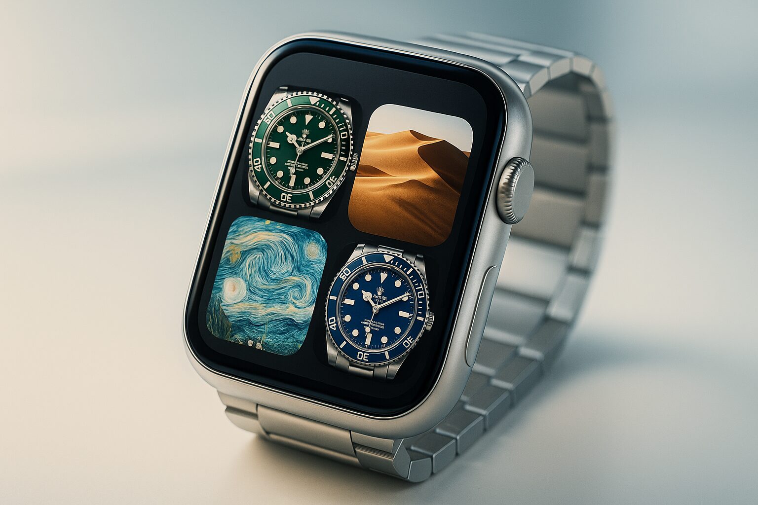 TIMEFLIKで無料ダウンロードできるロレックス風デザイン