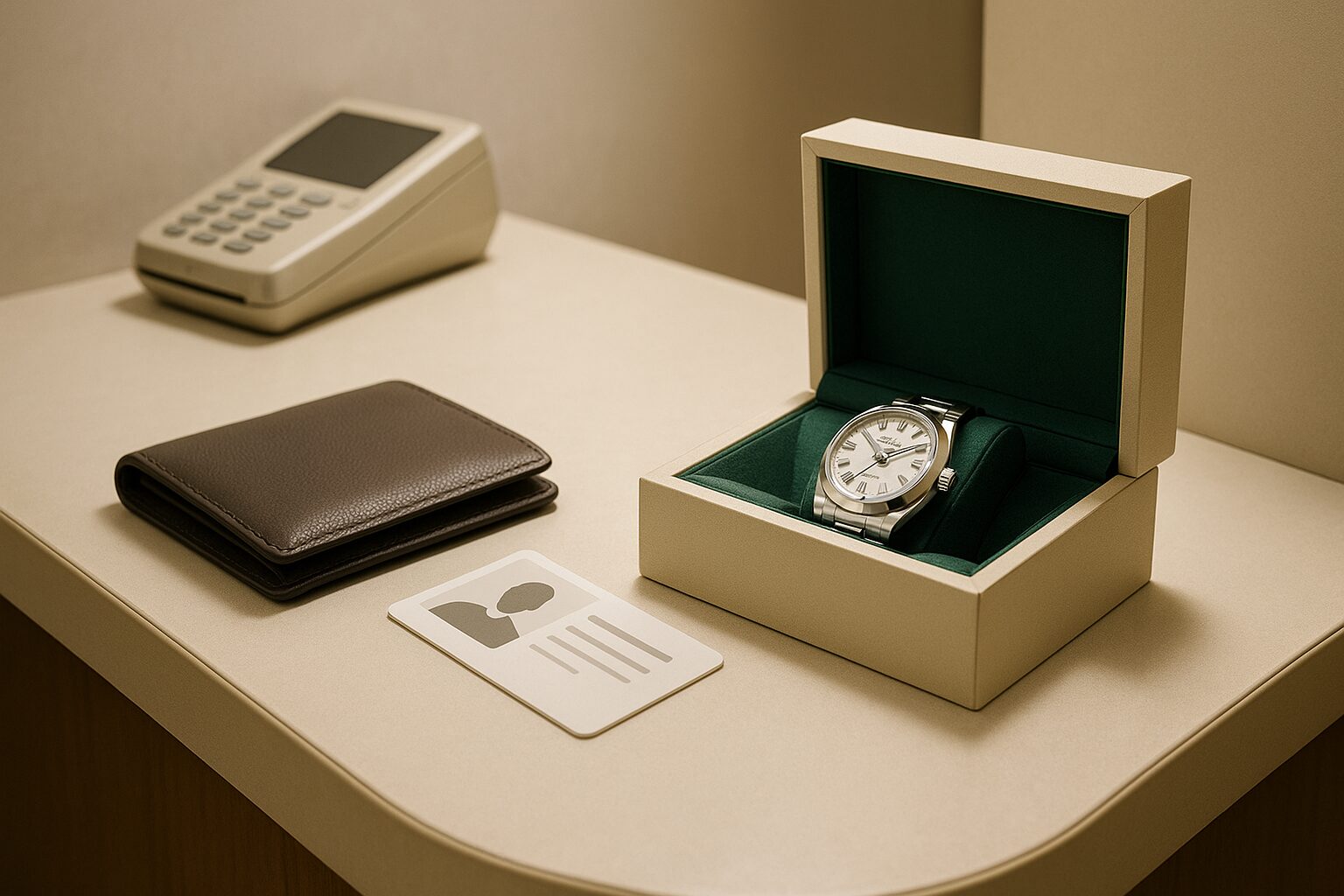 ロレックス購入時の身分証と支払い