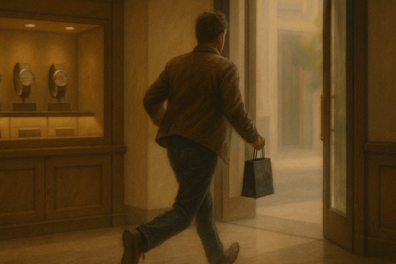 購入後すぐ退店する即転売目的のサイン