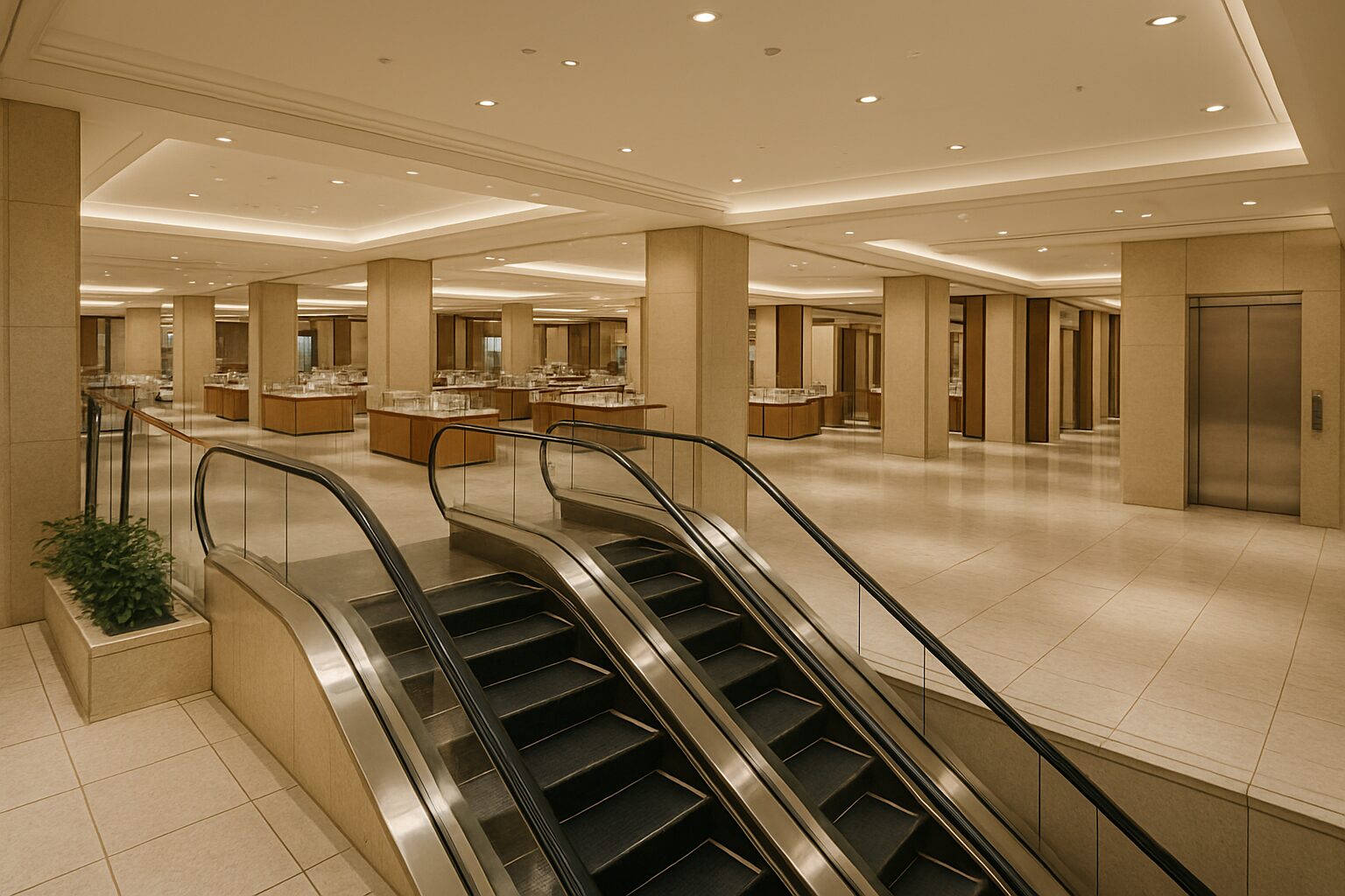 営業時間とフロア案内