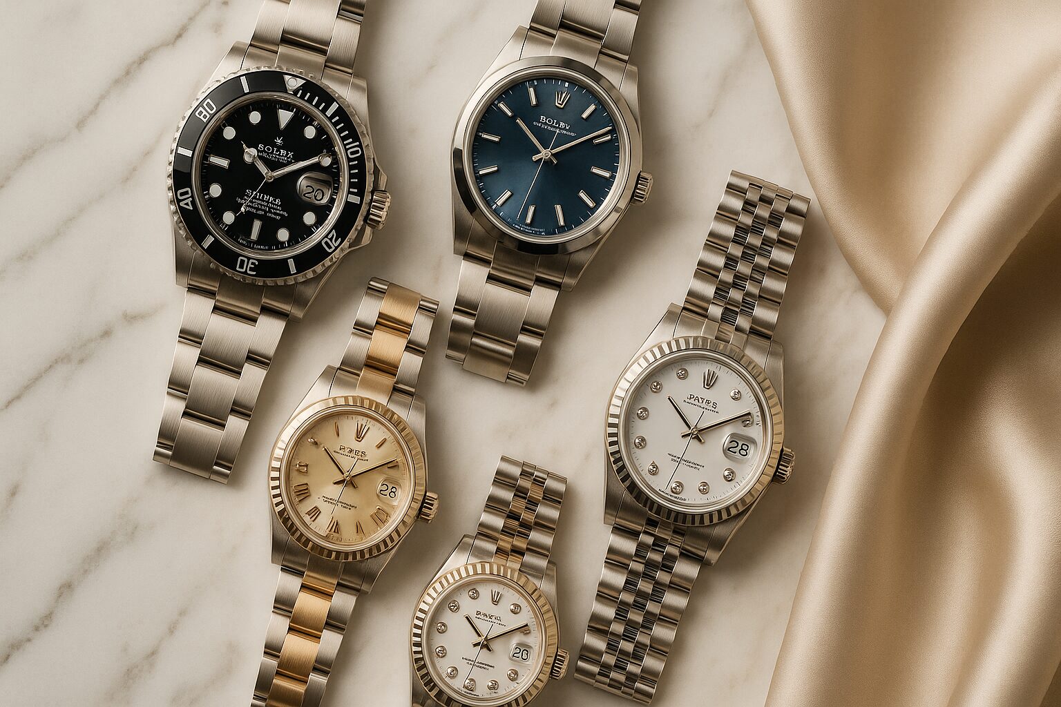 ロレックスを愛用する女性芸能人のモデル