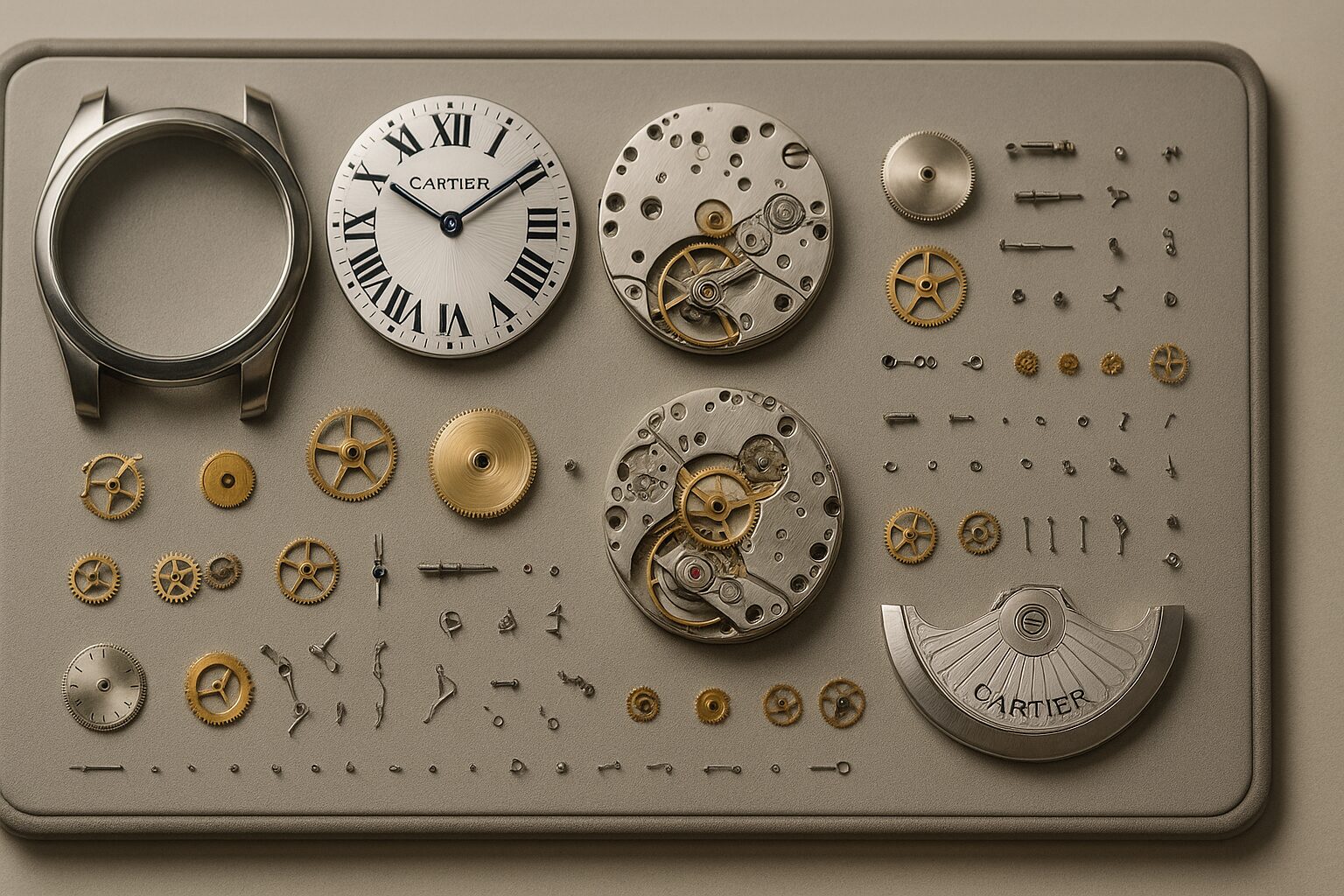 カルティエ時計の修理料金と内訳
