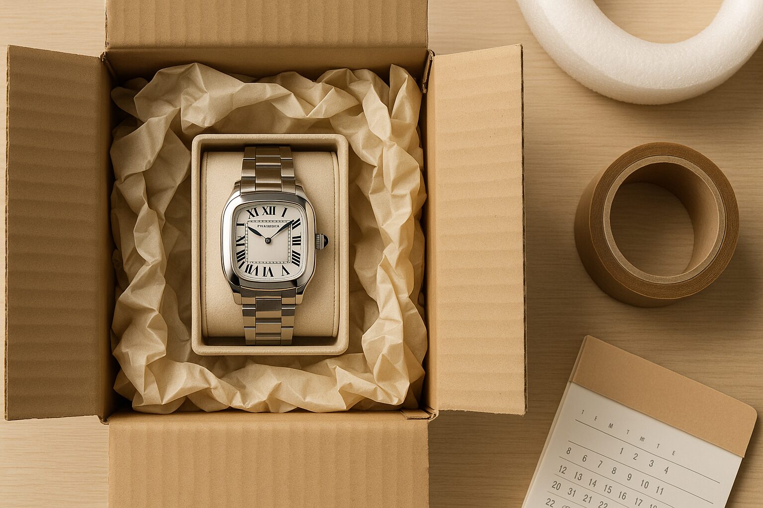 カルティエ時計のオーバーホール依頼方法