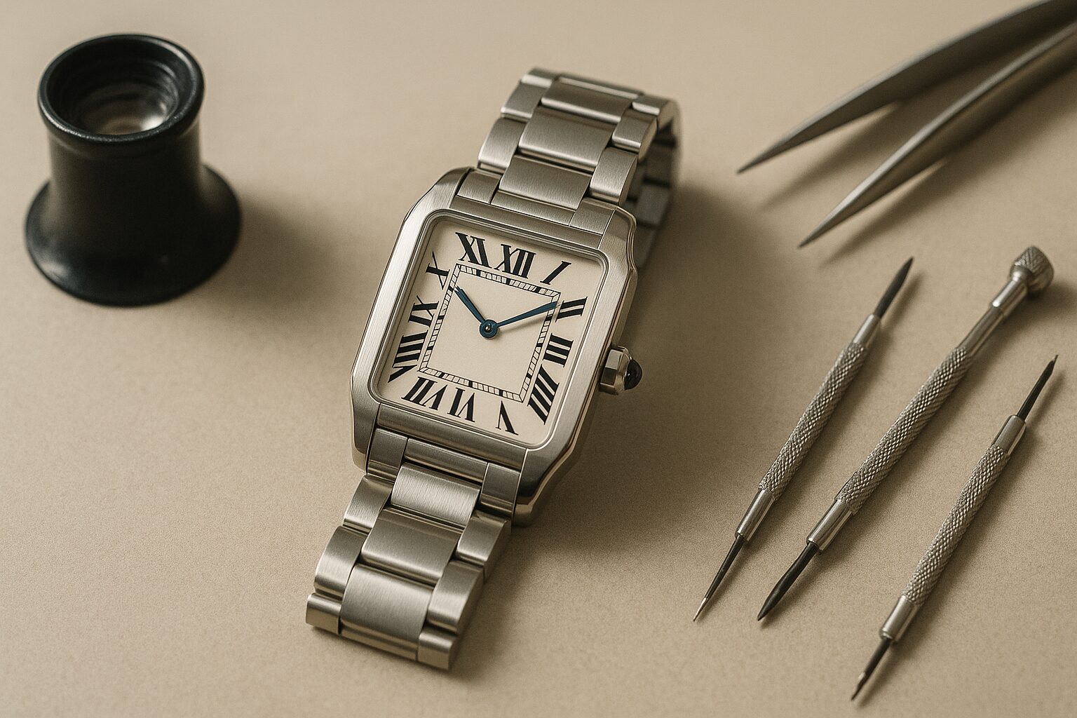 カルティエ正規のオーバーホール注意点