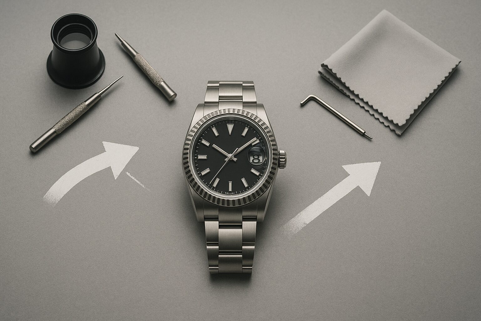 ロレックスのガラス交換費用の判断軸