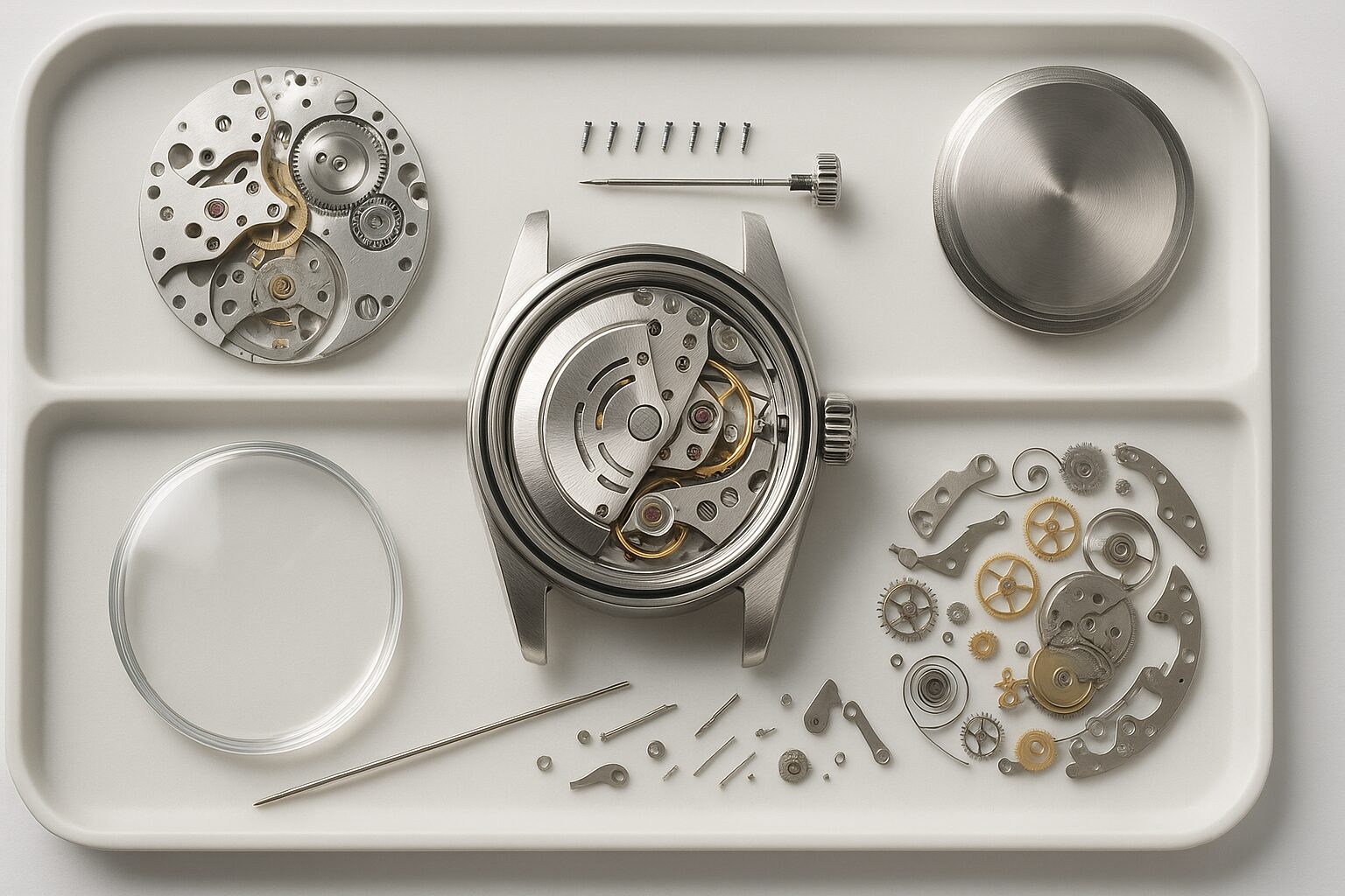 オーバーホール併用時のガラス交換費用