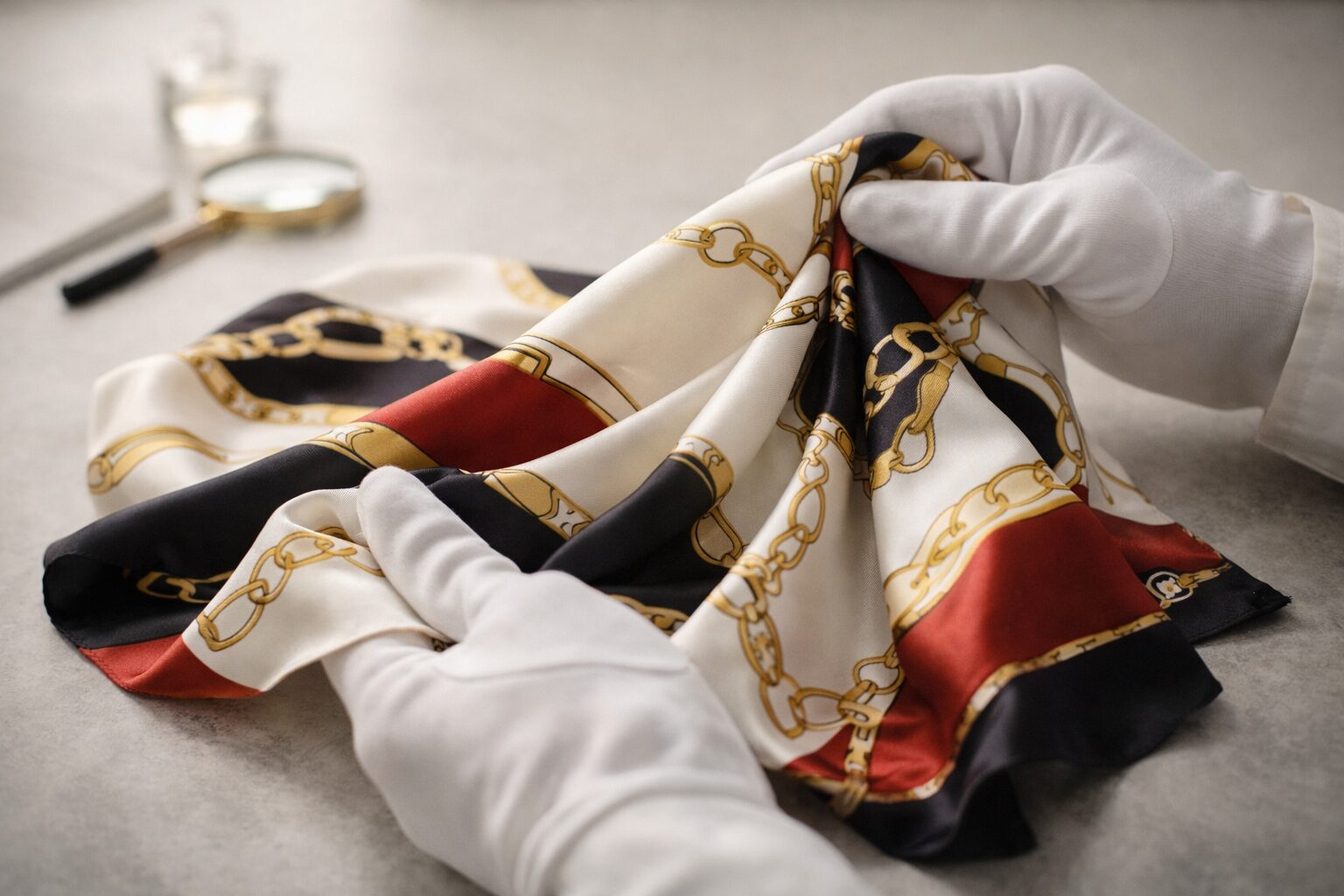 シャネルスカーフの偽物の見分け方を知る基本