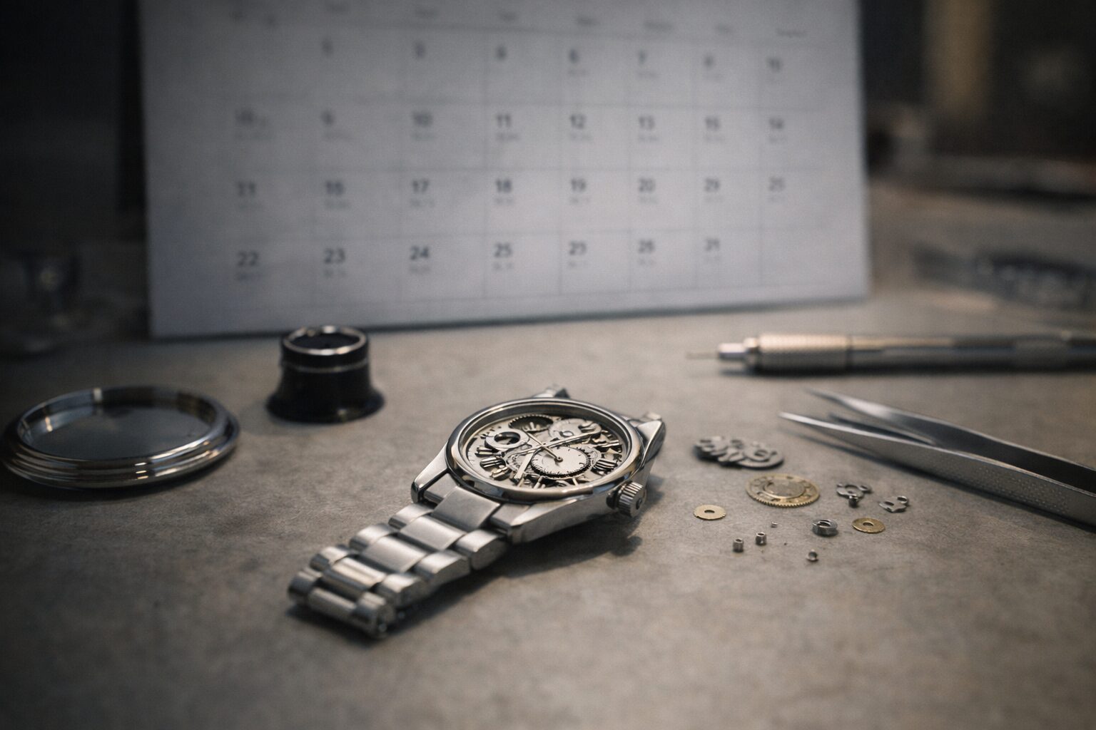 オーバーホールの納期期間