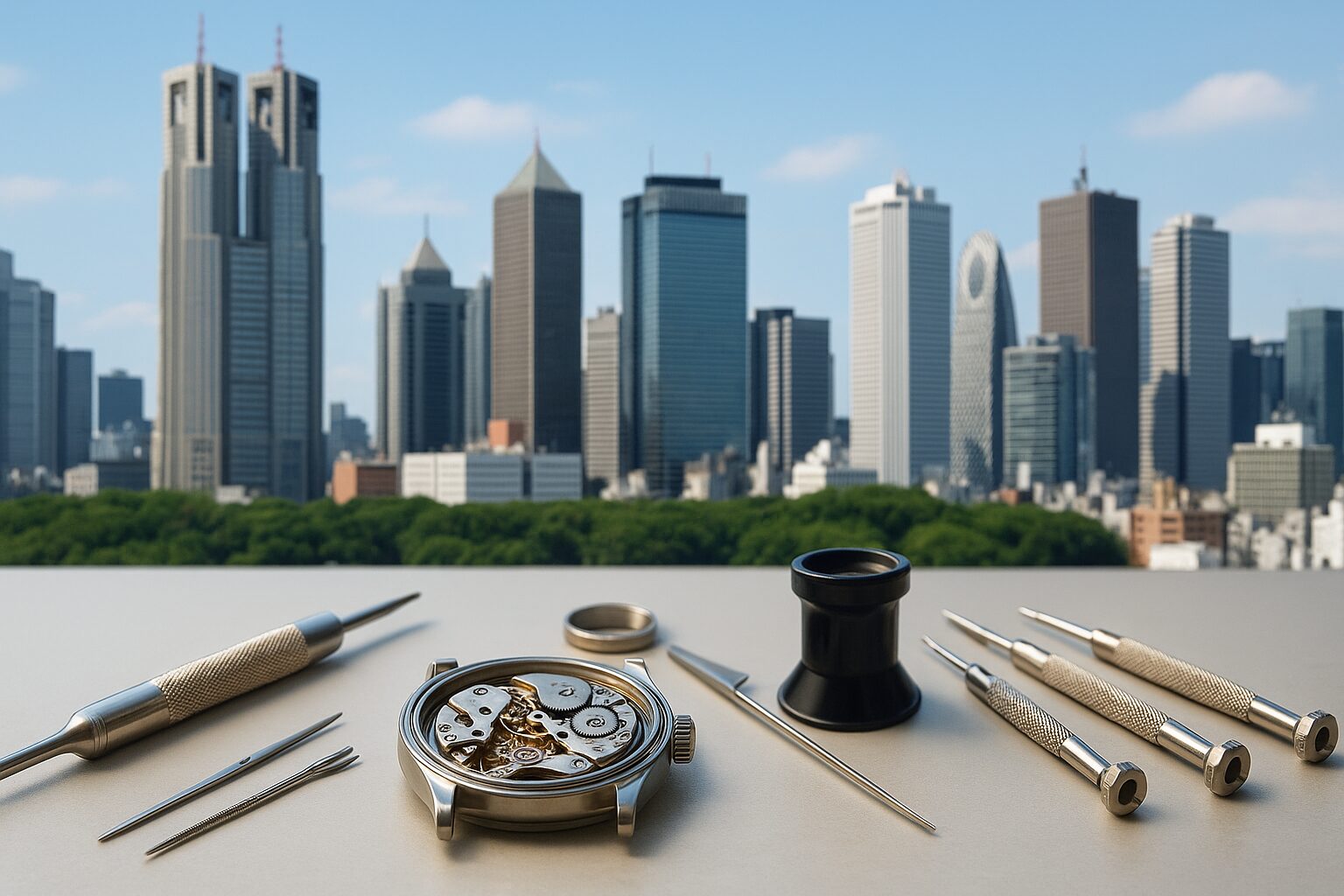 ロレックス修理は新宿エリアが外せない