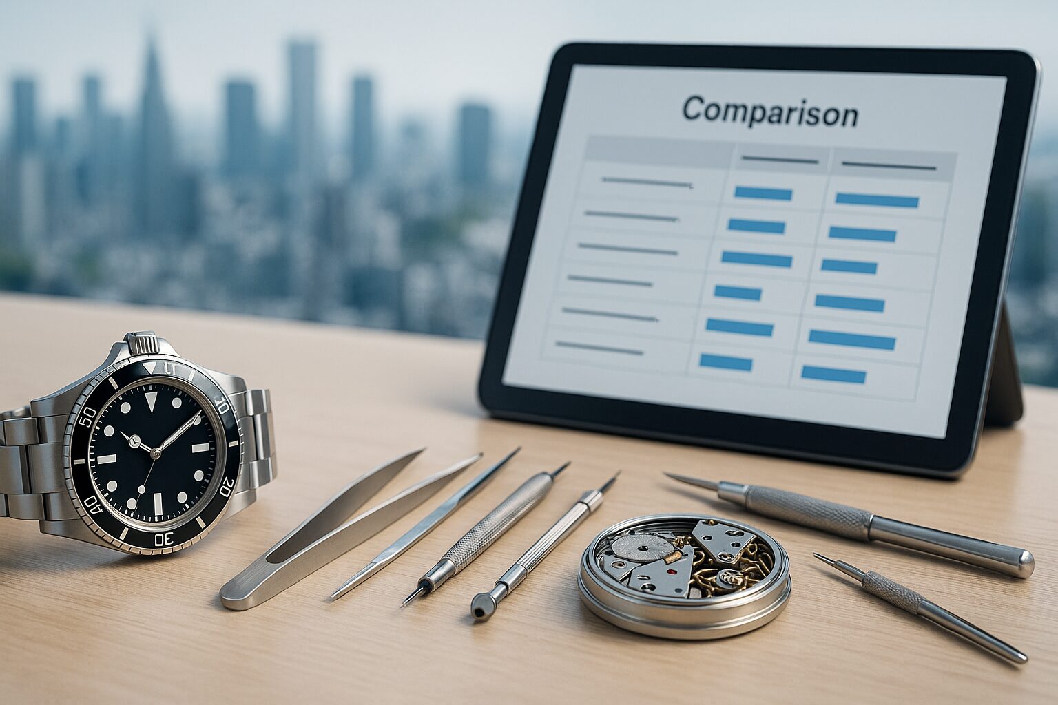 東京のロレックス修理でおすすめ店比較