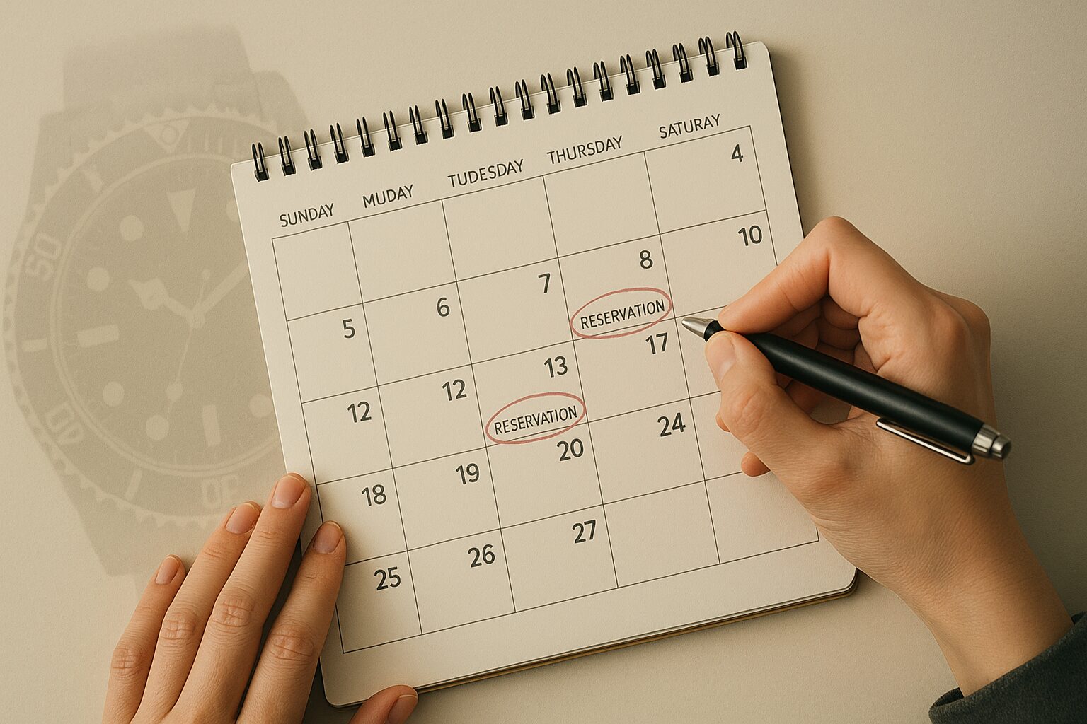 ロレックス来店予約で買える確率を理解する