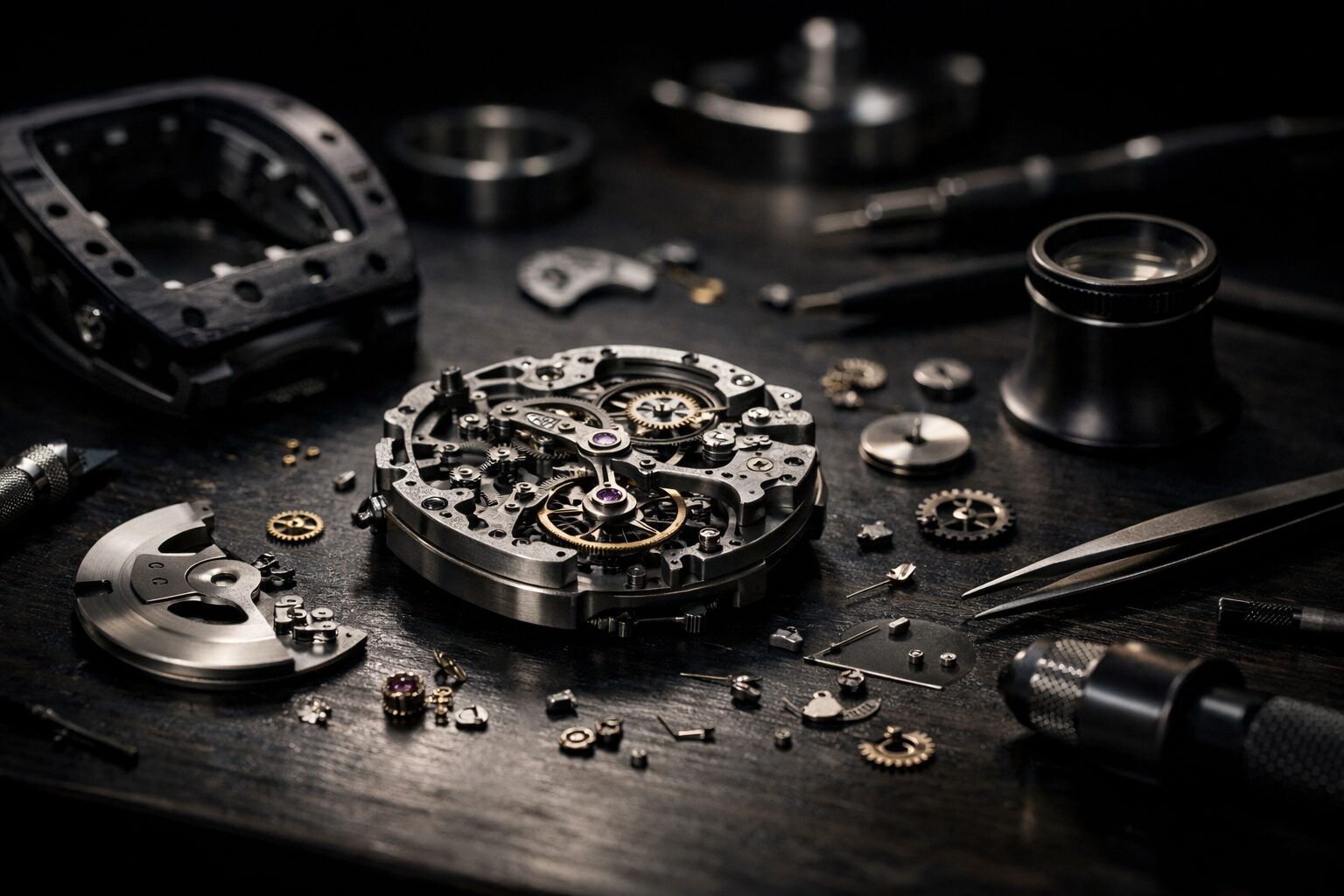 リシャール・ミルの修理方法と全体像