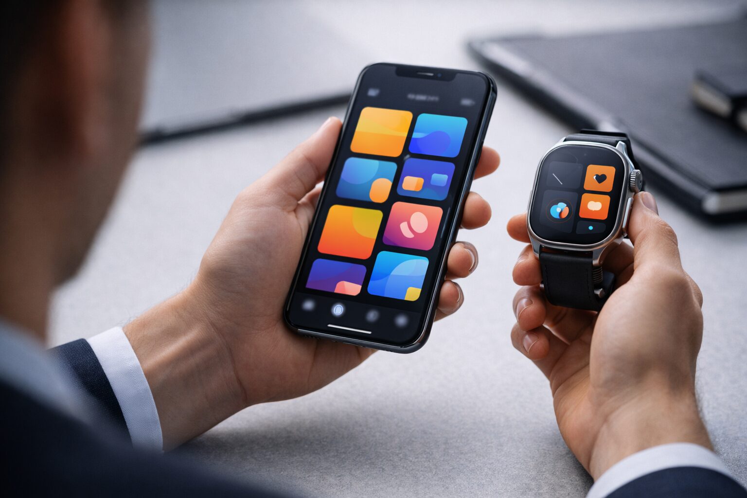 ウォッチフェイス設定方法と共有