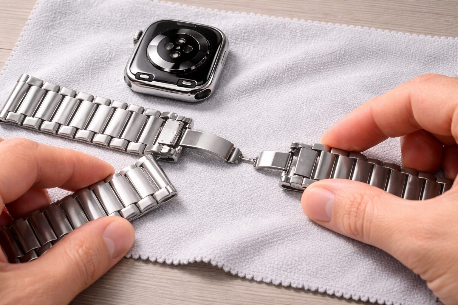 リンクブレスレットの外し方