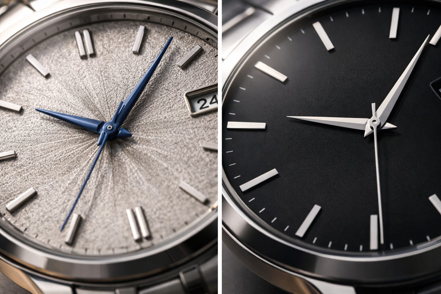 デザイン性で比べるセイコーとシチズン