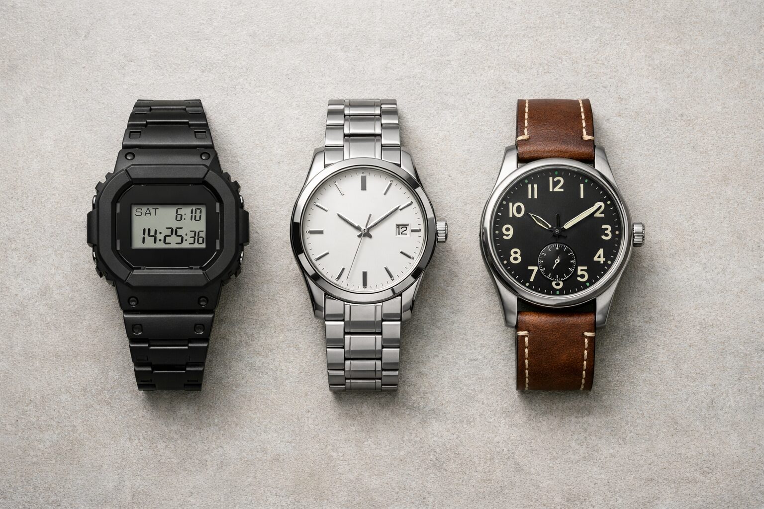 【カシオ・シチズン・セイコーの比較】から分かる自分に合う国産時計の基準 カシオ・シチズン・セイコーの違い