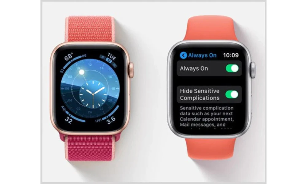 AppleWatch焼けに注意