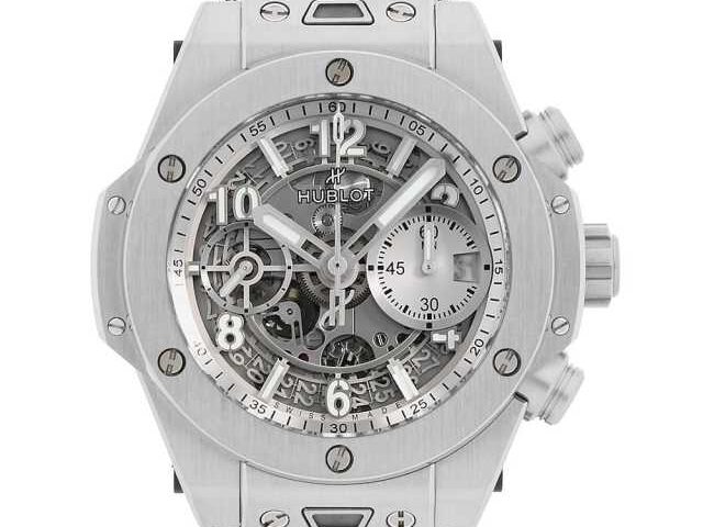 ウブロのエッセンシャルグレー中古相場