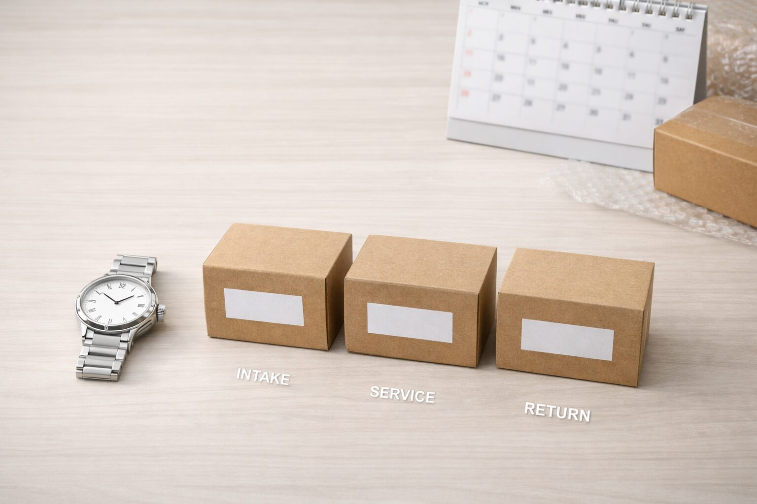 納期・修理期間の目安