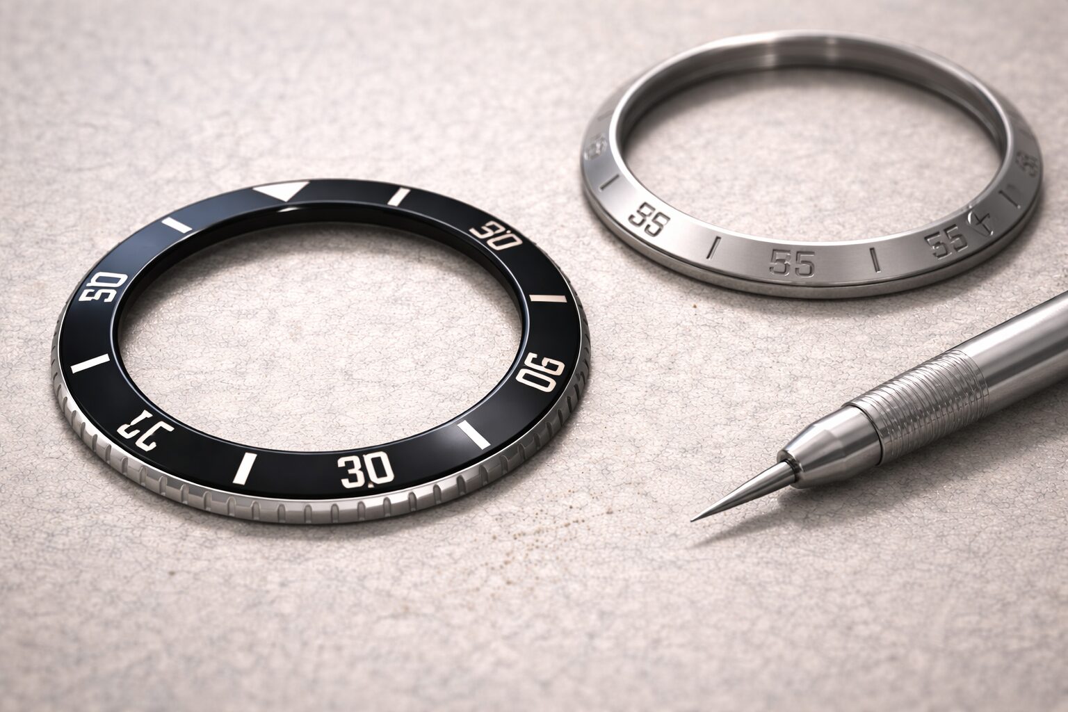 ベゼル素材はセラミック対応?