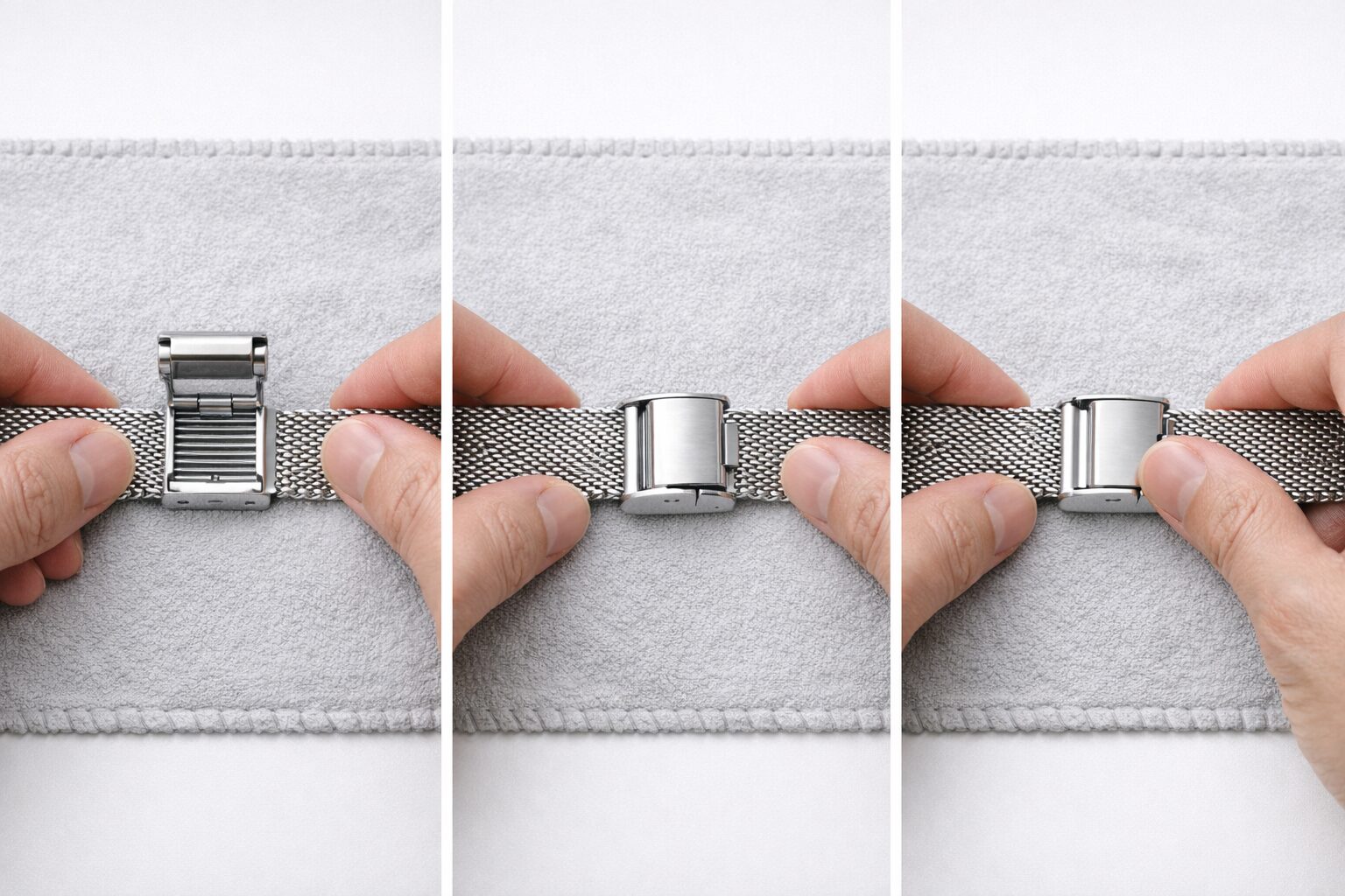 中留めスライド調整手順