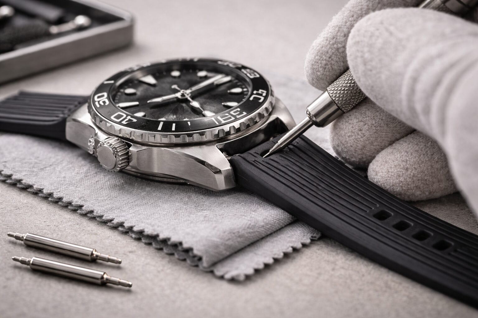 ラバーベルト交換のコツ