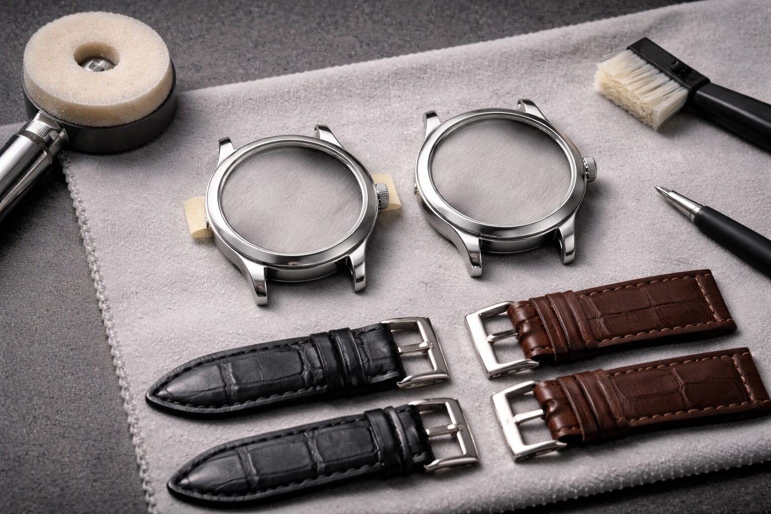 ケース研磨とベルト交換費