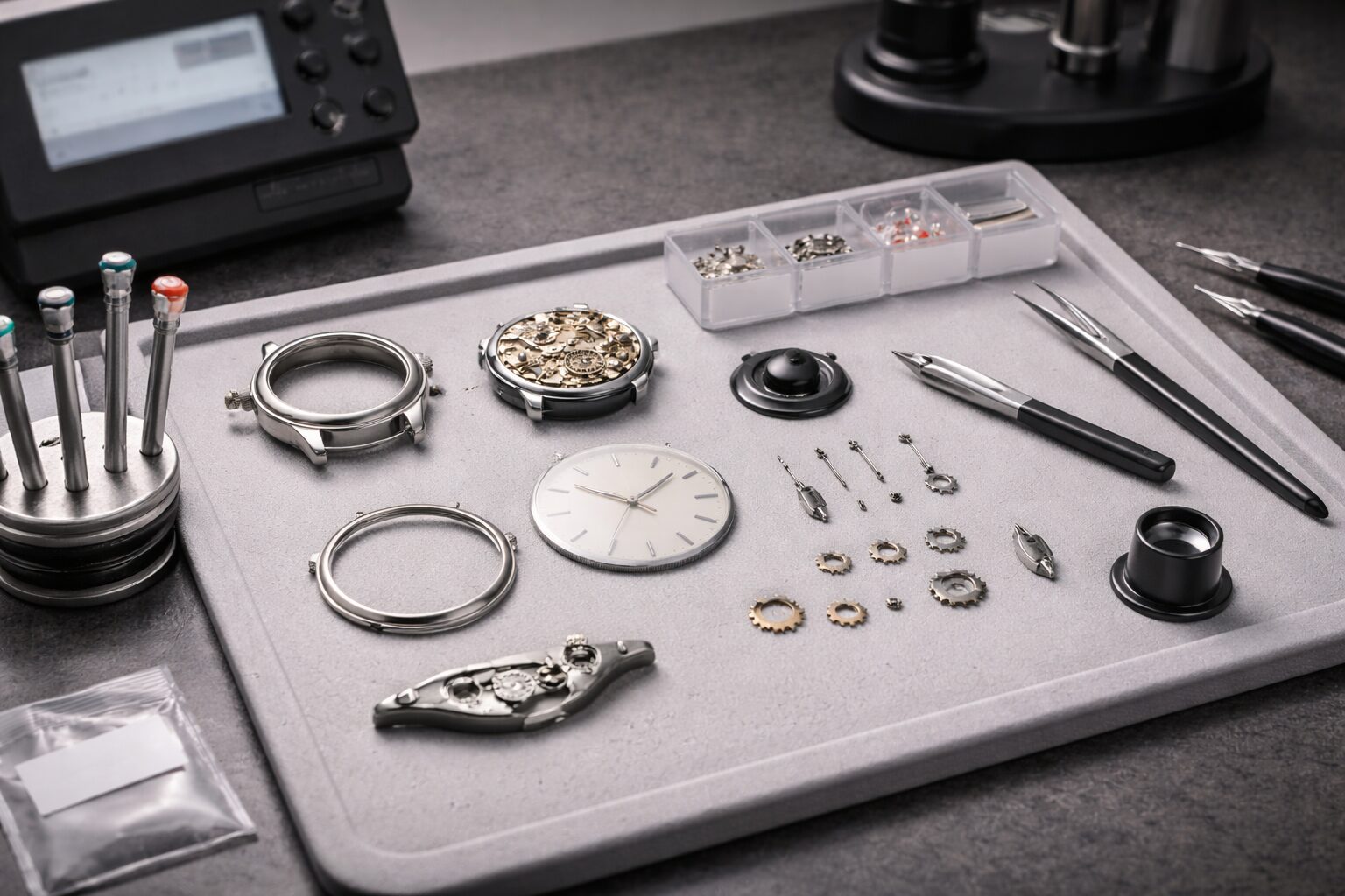 オーバーホール工程と検査