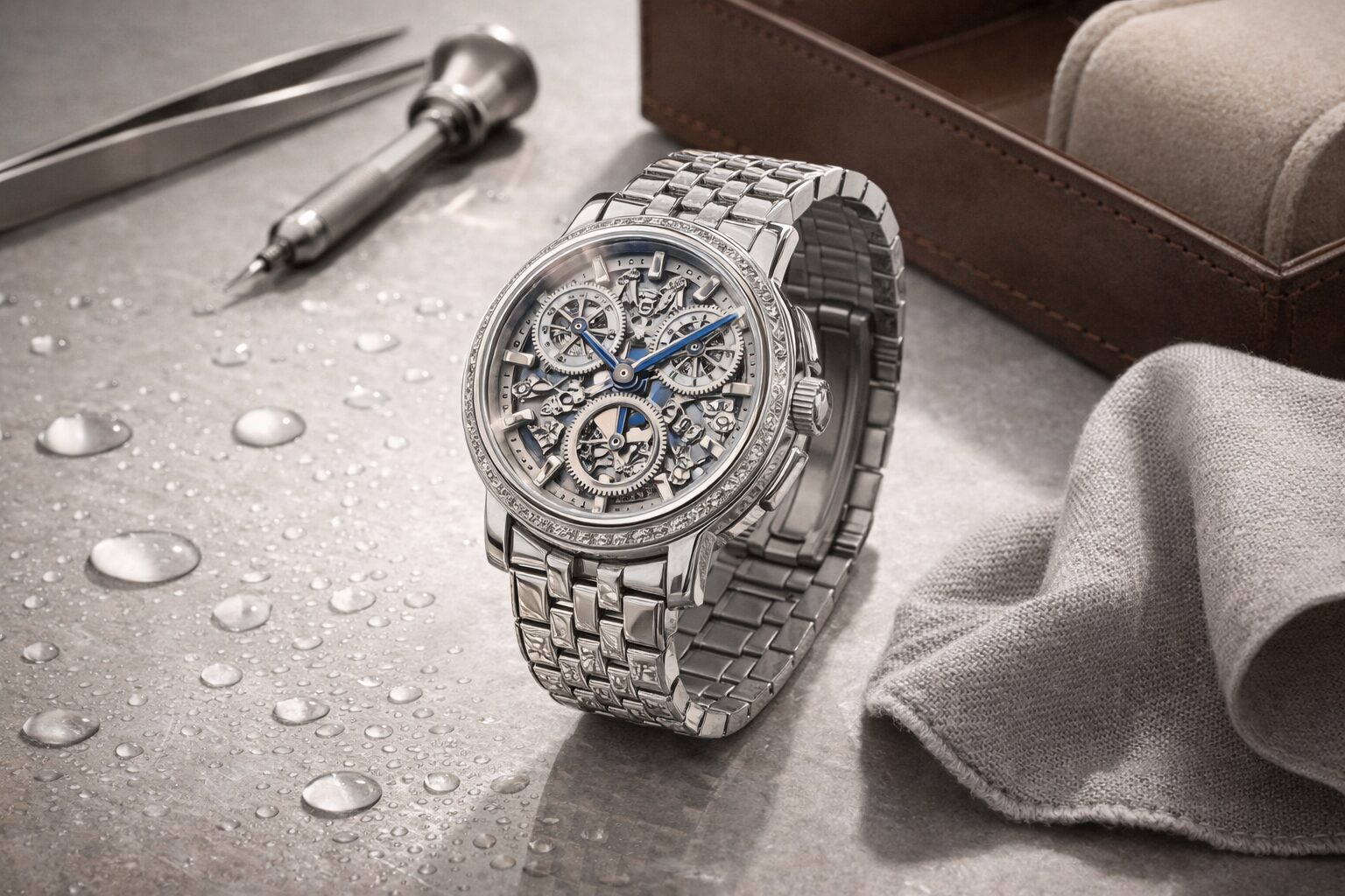 スケルトンの防水と耐久性