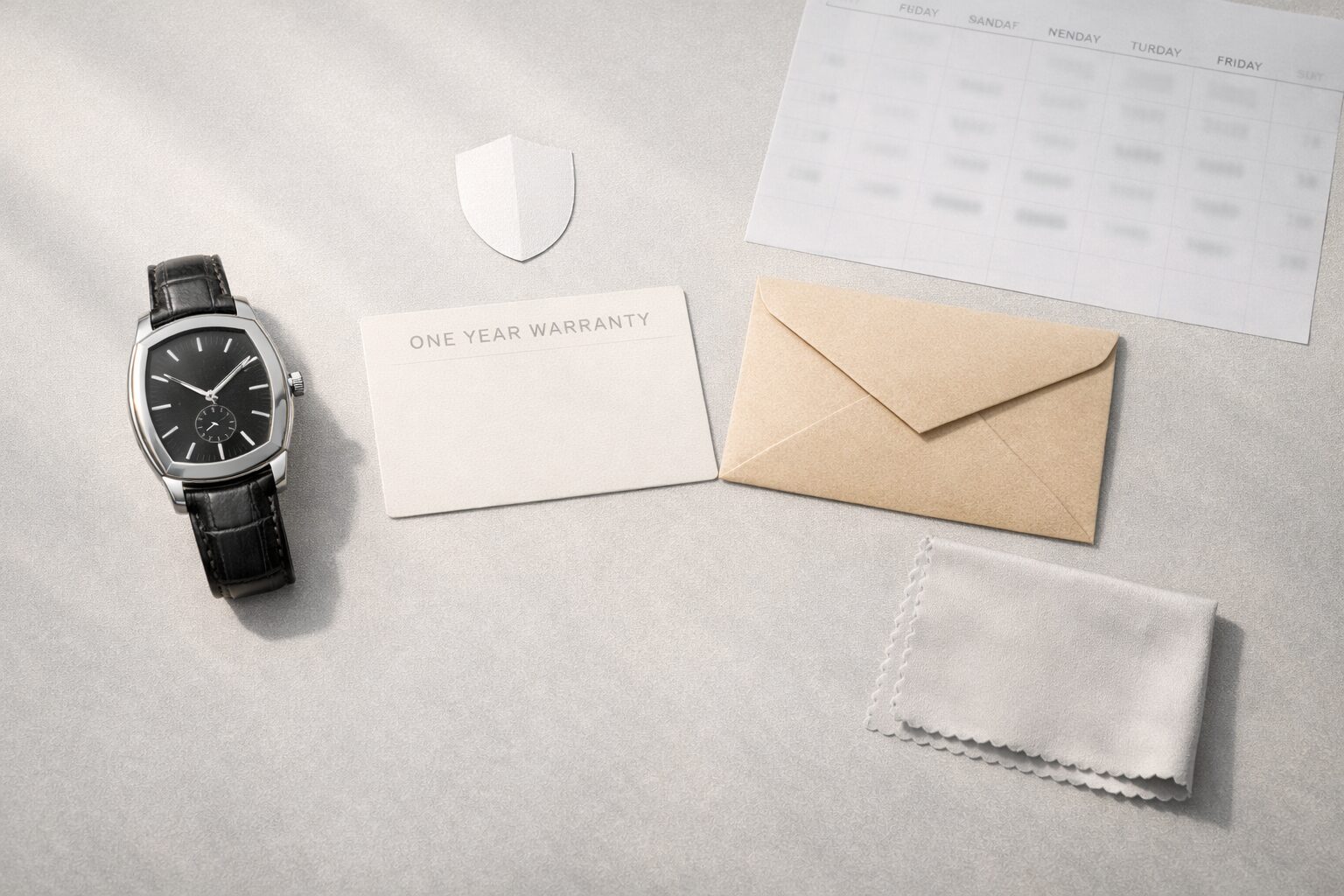 1年保証とアフターサービス