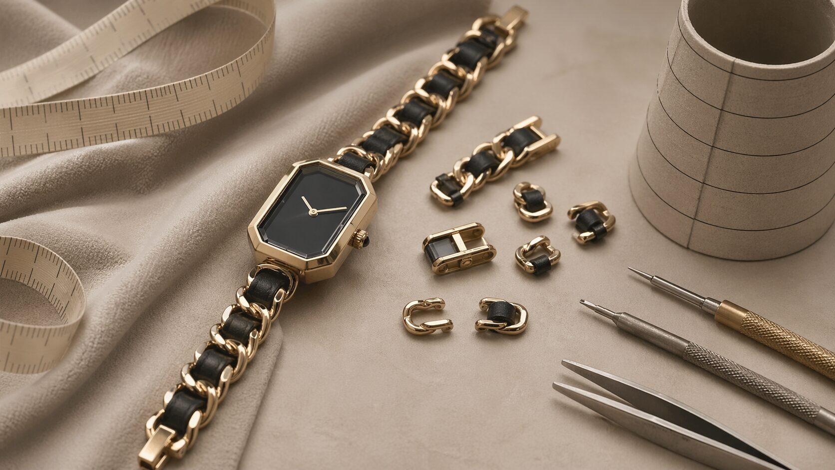 サイズ調整とベルト調整