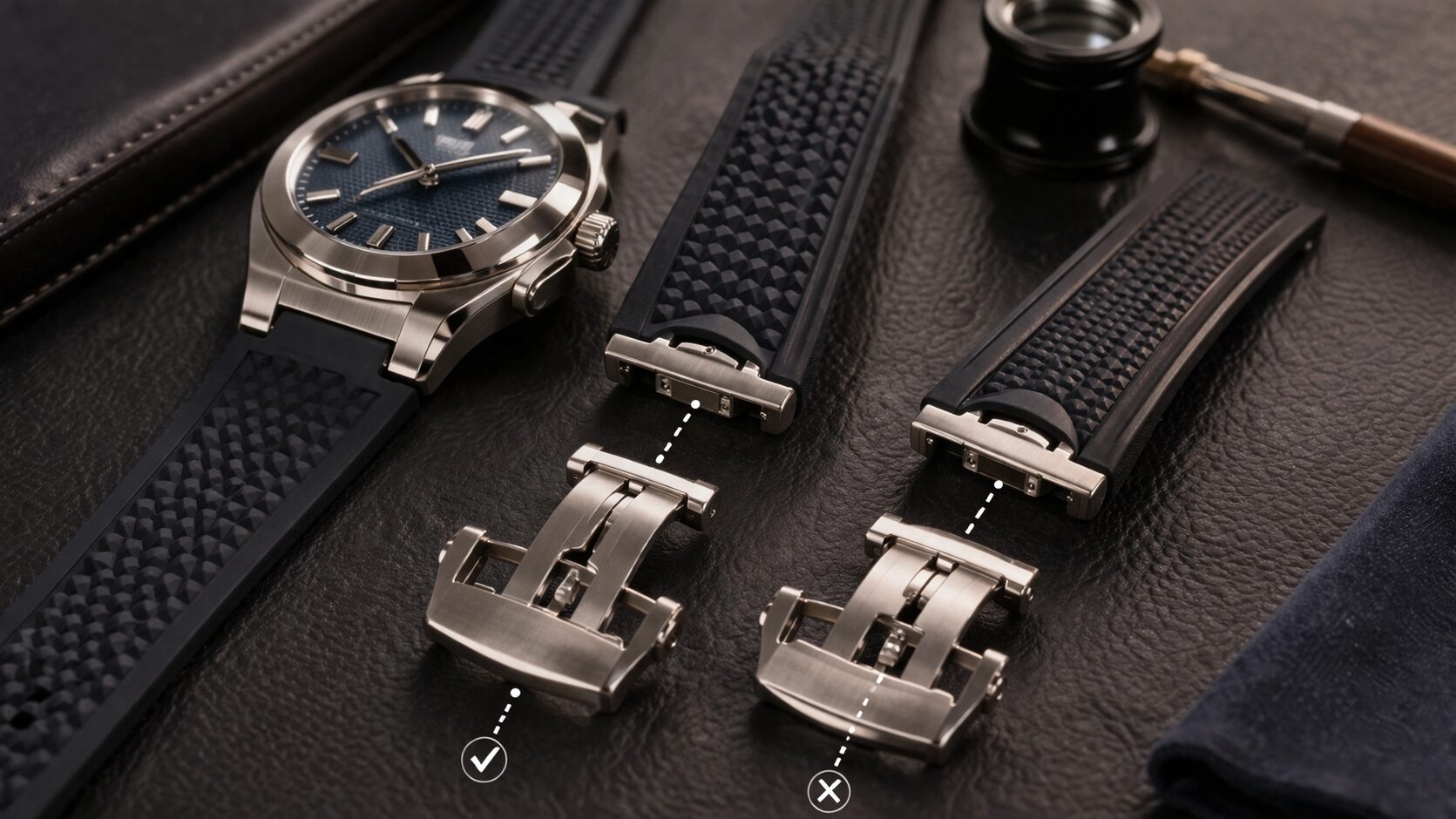 Dバックルと正規品の注意