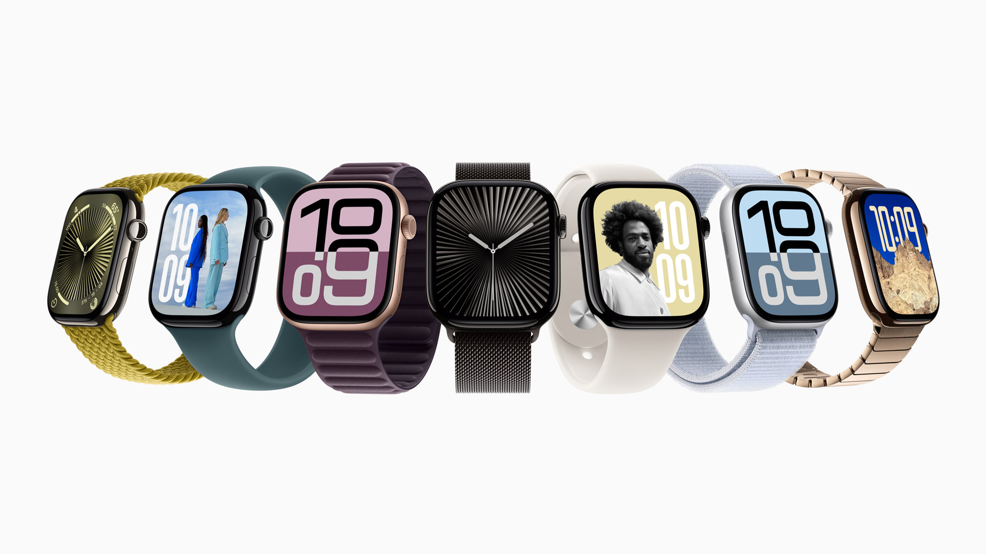 カラーやバンドが異なるApple Watch Series 10の公式ラインナップ