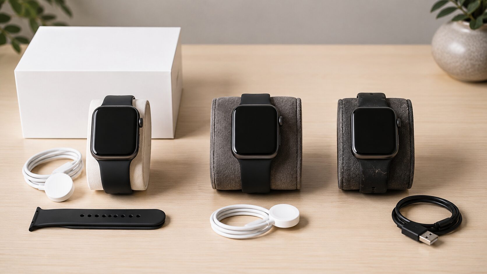 アップルウォッチの公式整備品と一般整備品と中古品の状態比較