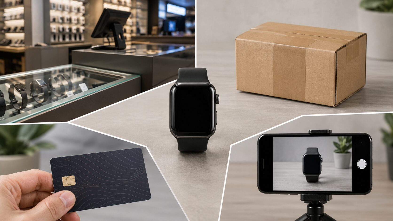 アップルウォッチの店頭買取や宅配買取、下取り、フリマの比較